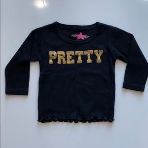 Rock-n-Beauty Pretty Long Sleeve Top